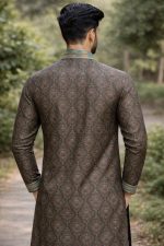 SILKY PRINT PANJABI - Image 3