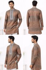 INDIAN SHADOW MIX COLOUR PANJABI - Image 2